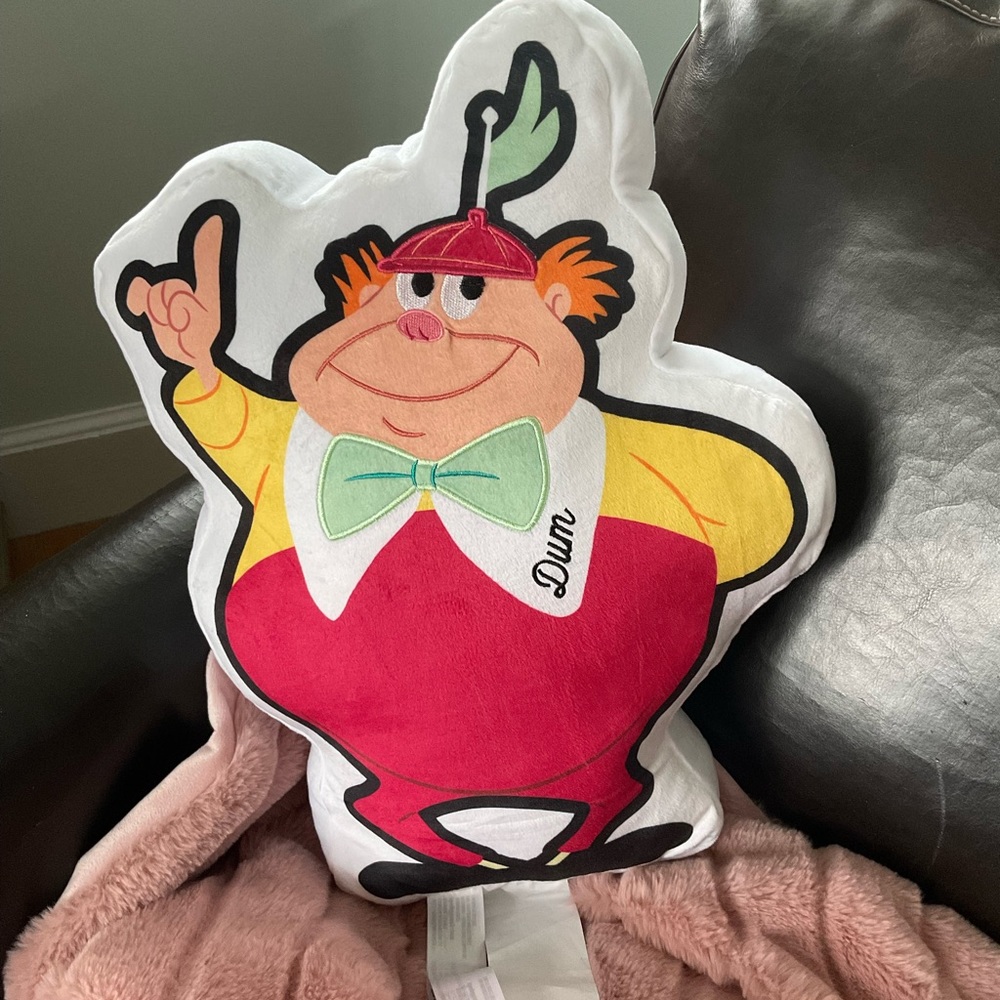 🧡Disney Tweedle Dee and Tweedle Dum Decorative Pillow - Picture 3 of 9